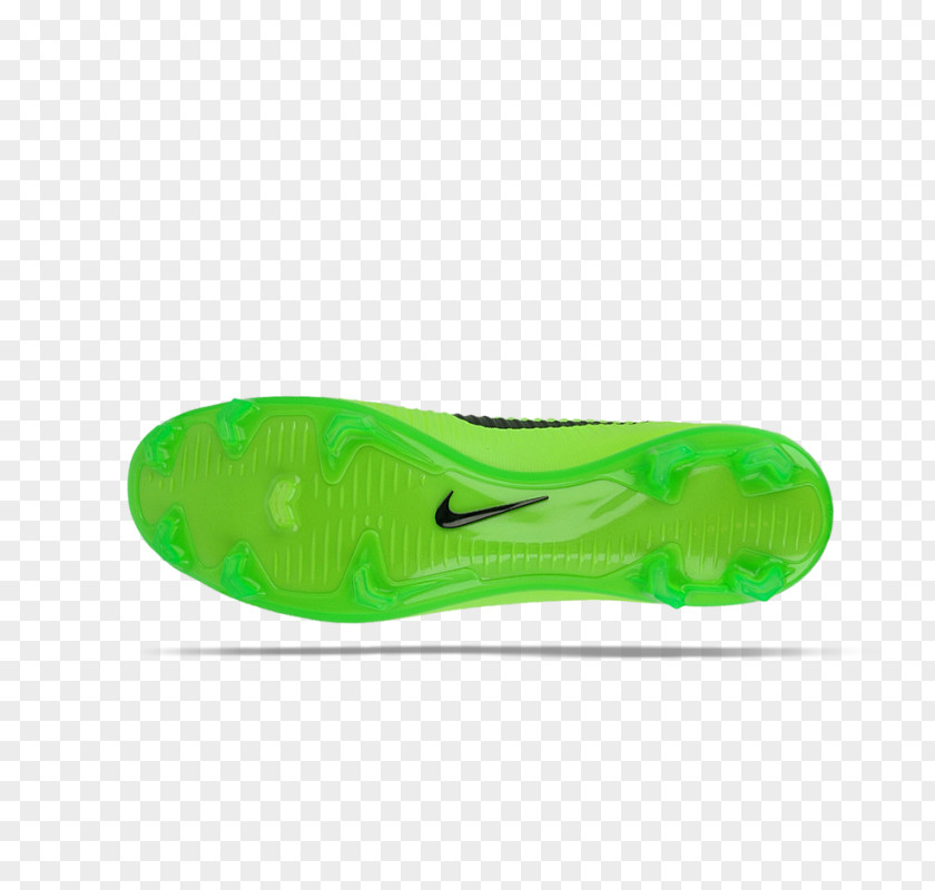 Mercurial Green Shoe Product Design Flip-flops PNG
