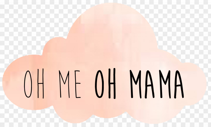 Mothers Day Brunch Finger Logo Pink M Ma & Ik Font PNG