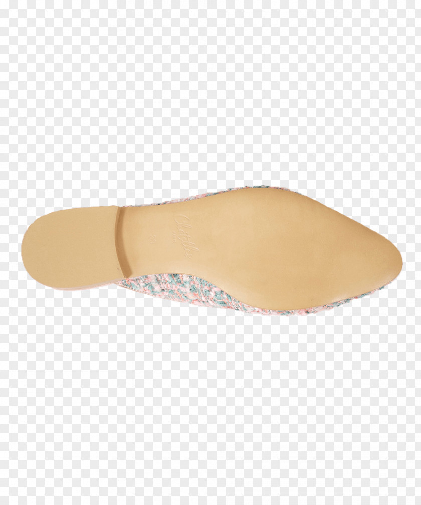 Mules Slipper Shoe Beige Walking PNG