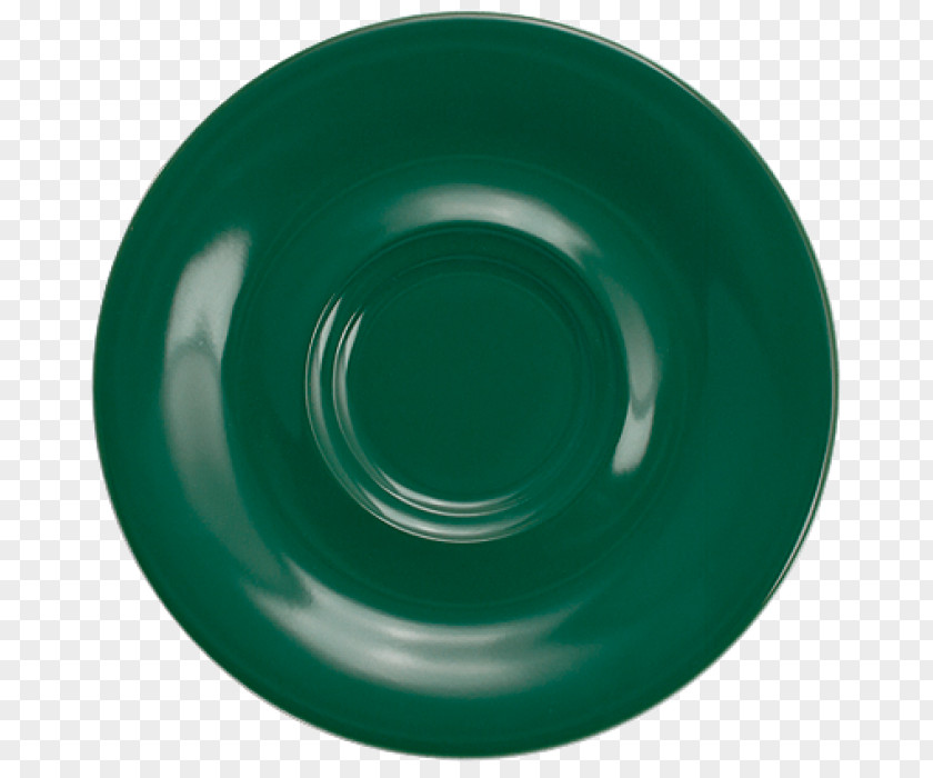 Plate Saucer Green Color Tableware PNG