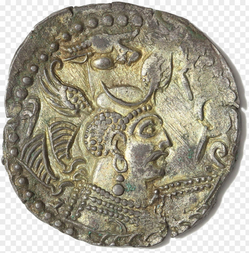 Silver Coins Ghazni Nezak Huns Coin Dram Billon PNG