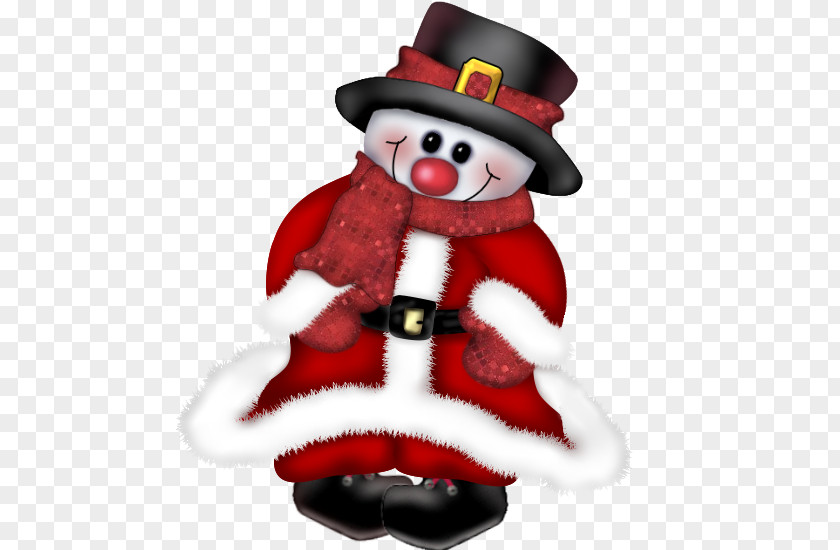 Snowman Santa Claus Christmas PNG