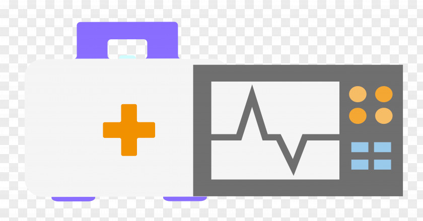Vector ECG First Aid Kit Material Electrocardiography Adobe Illustrator PNG