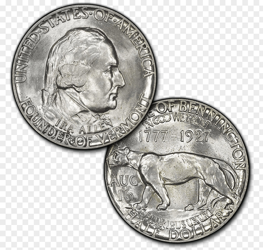Catamount Coin Nickel Silver PNG
