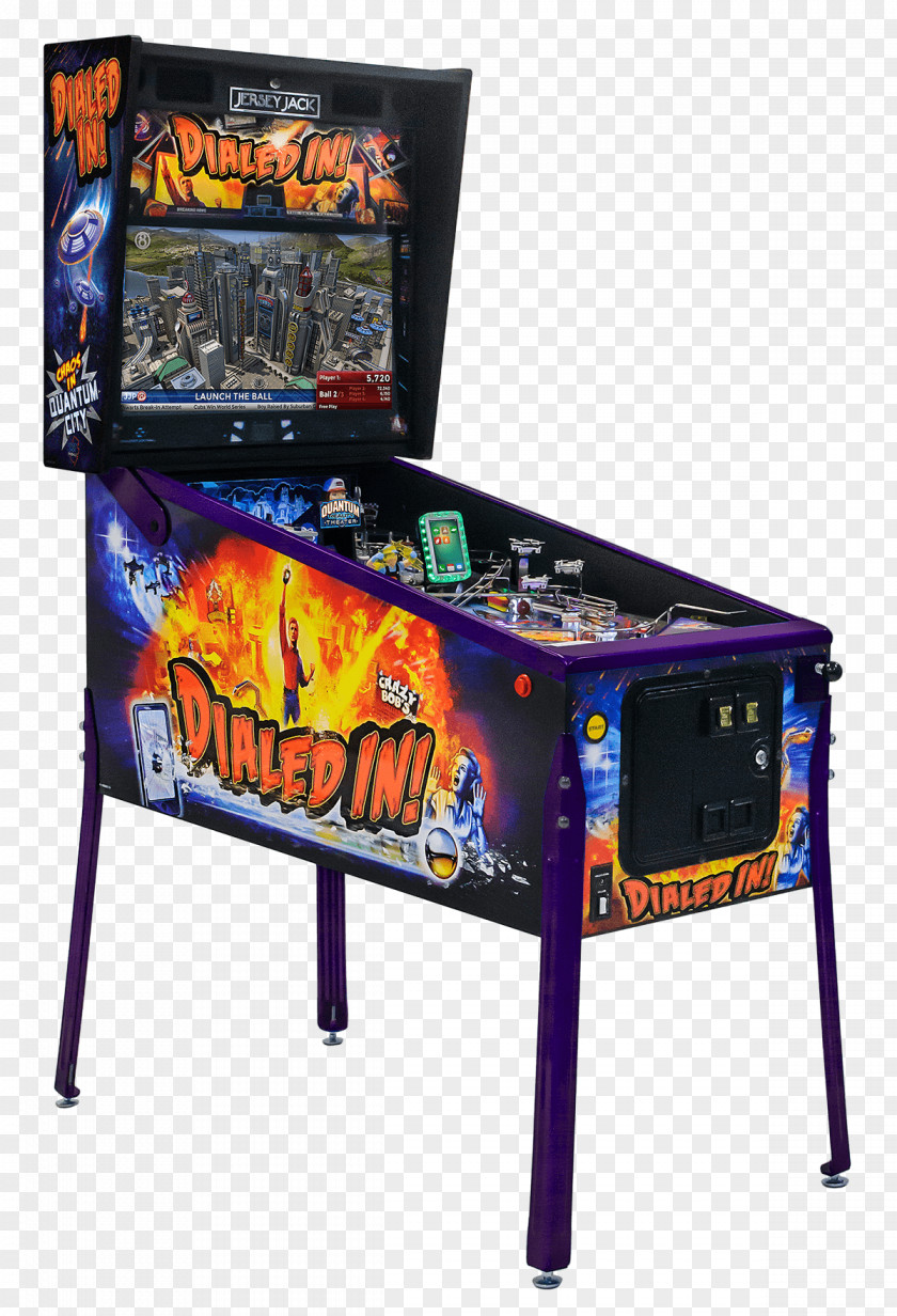 Flippers Jersey Jack Pinball Star Wars Arcade Game 2000 PNG