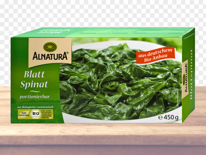 Pizza Spinach Organic Food Pasta Alnatura PNG