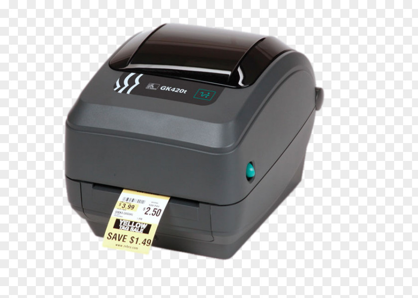 Printer Label Thermal-transfer Printing Barcode PNG