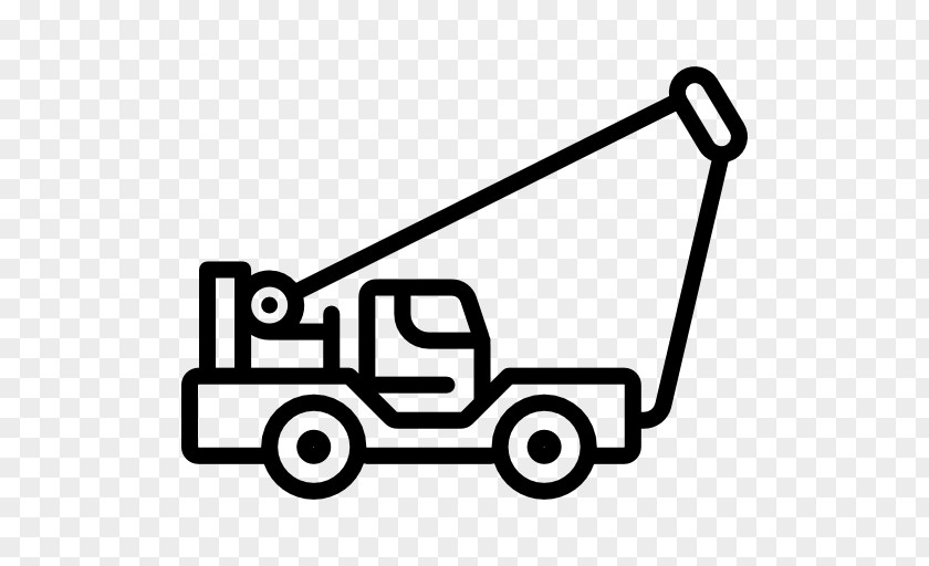 Truck Crane Car Mobile Tow PNG