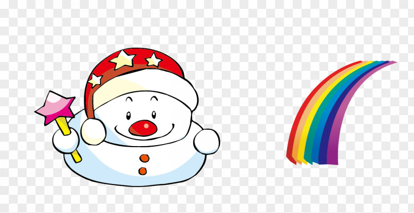 Vector Snowman Christmas Download PNG