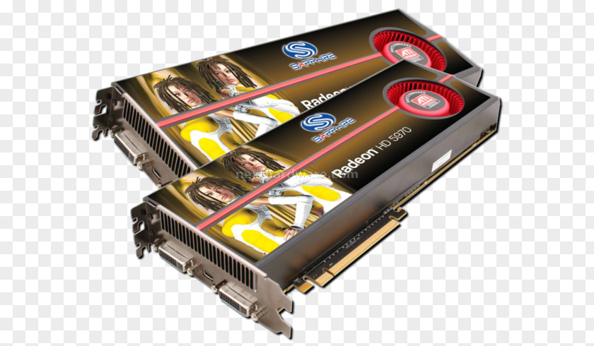 Amd Crossfirex Graphics Cards & Video Adapters ATI Radeon HD 5970 GDDR5 SDRAM Sapphire Technology PNG