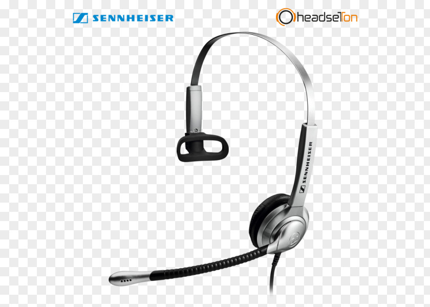 Headphones Voice Over IP Headset Sennheiser SH 338 USB 504178 Telephone PNG