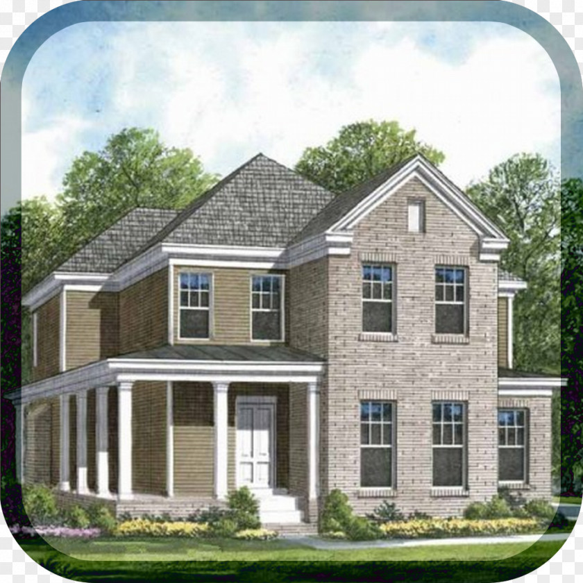House Plan Charleston Single Architecture PNG