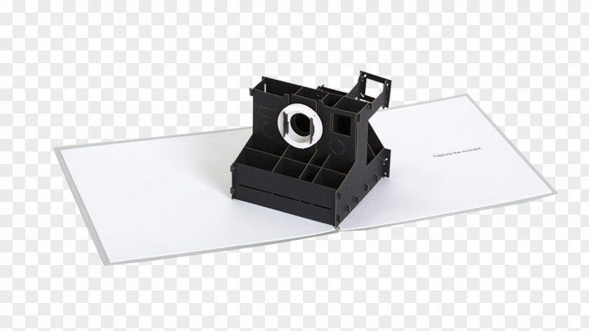 Polaroid Photo Paper Angle PNG
