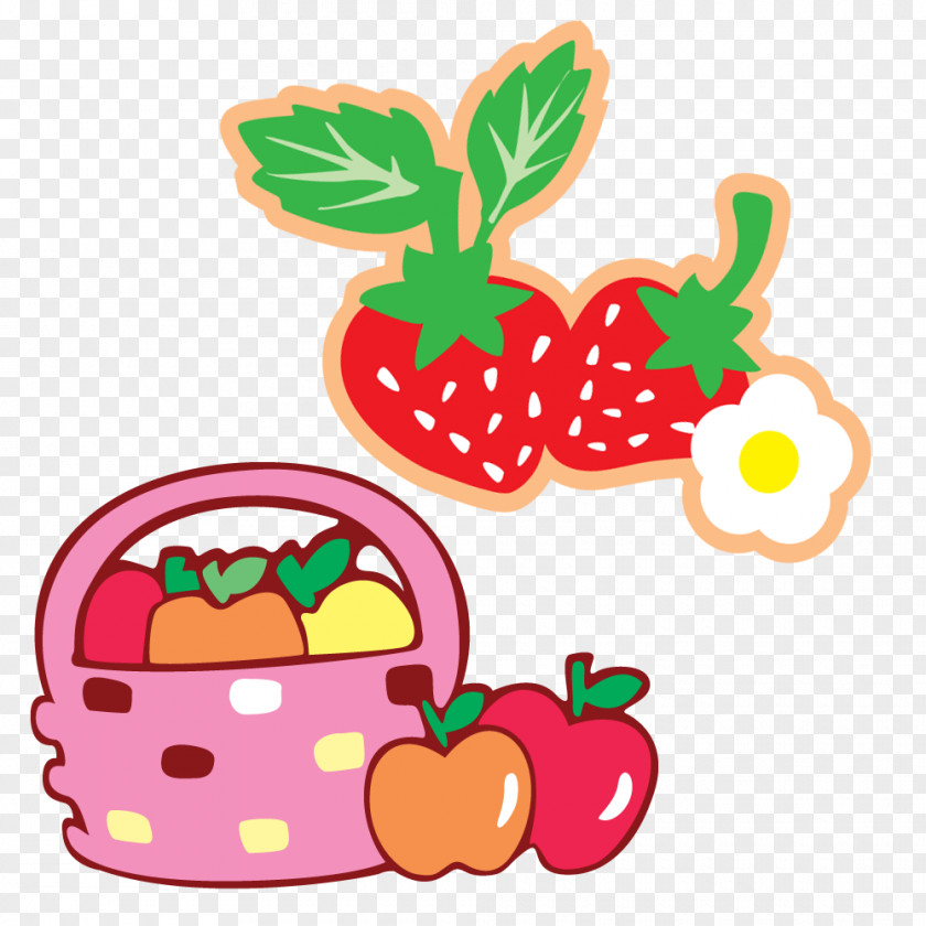 Animated Fruit Strawberry Clip Art Illustration Cartoon PNG