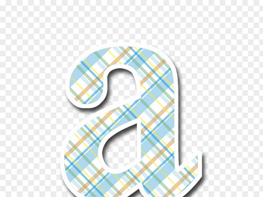 Blue Plaid Alphabet Digital Scrapbooking Letter Case Pattern PNG