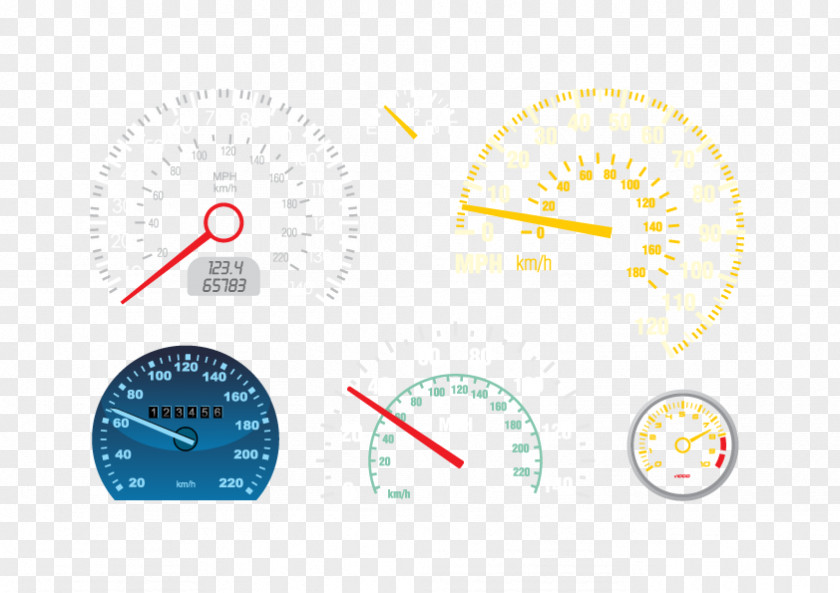 Car Dashboard Graphic Design PNG