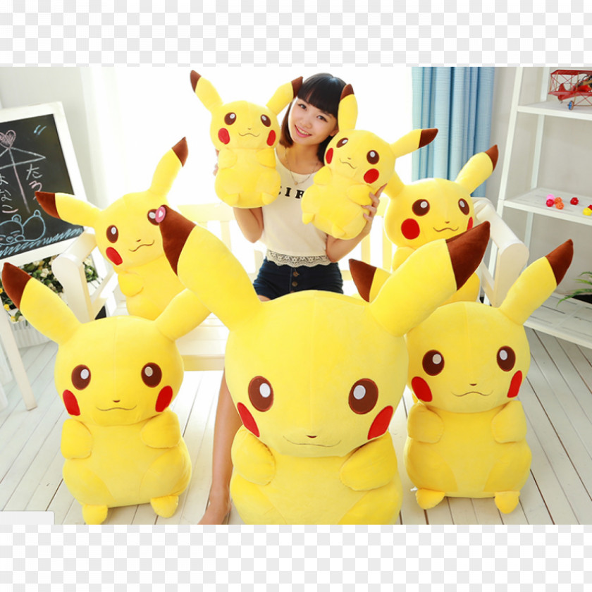 Pikachu Pokémon: Let's Go, Pikachu! And Eevee! Pokémon GO Stuffed Animals & Cuddly Toys Plush PNG