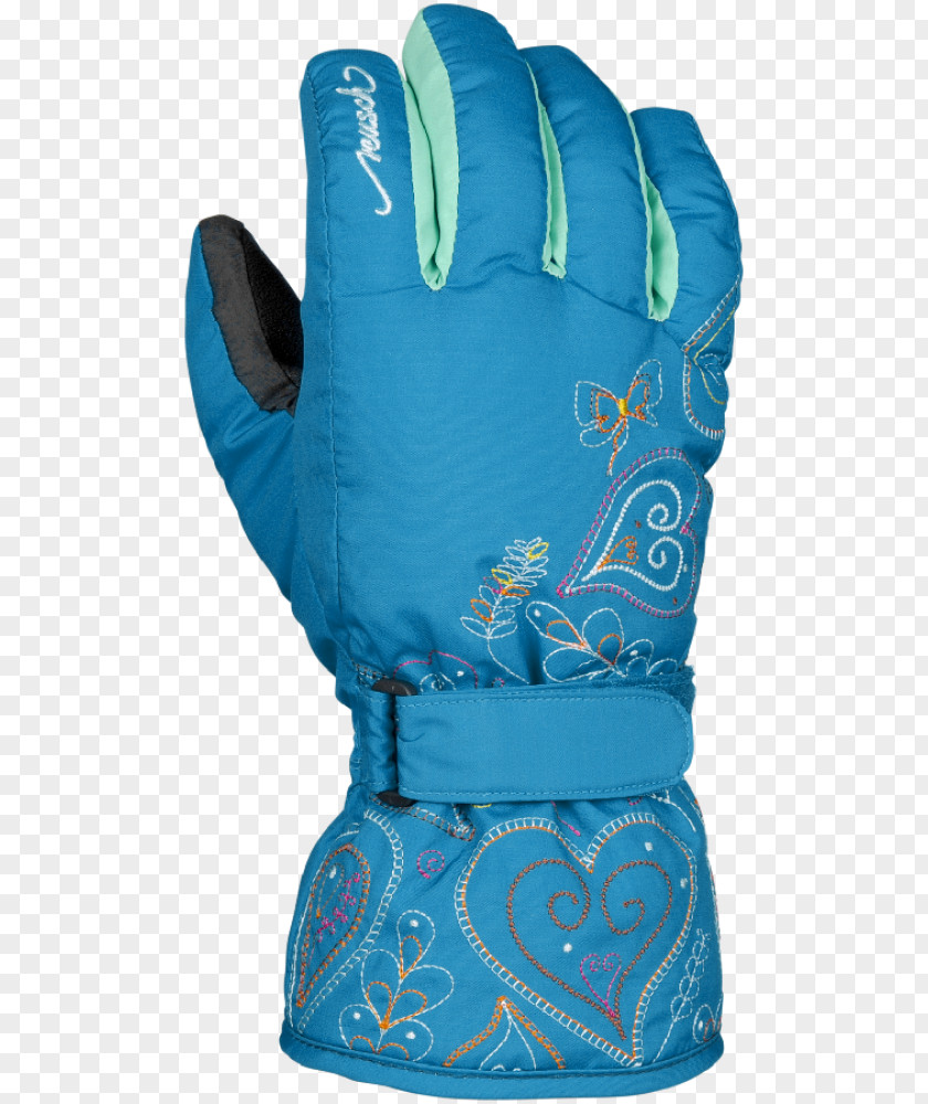 Winter Sale Cobalt Blue Turquoise Glove PNG
