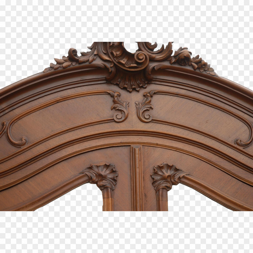 Antique Carving Metal Angle PNG