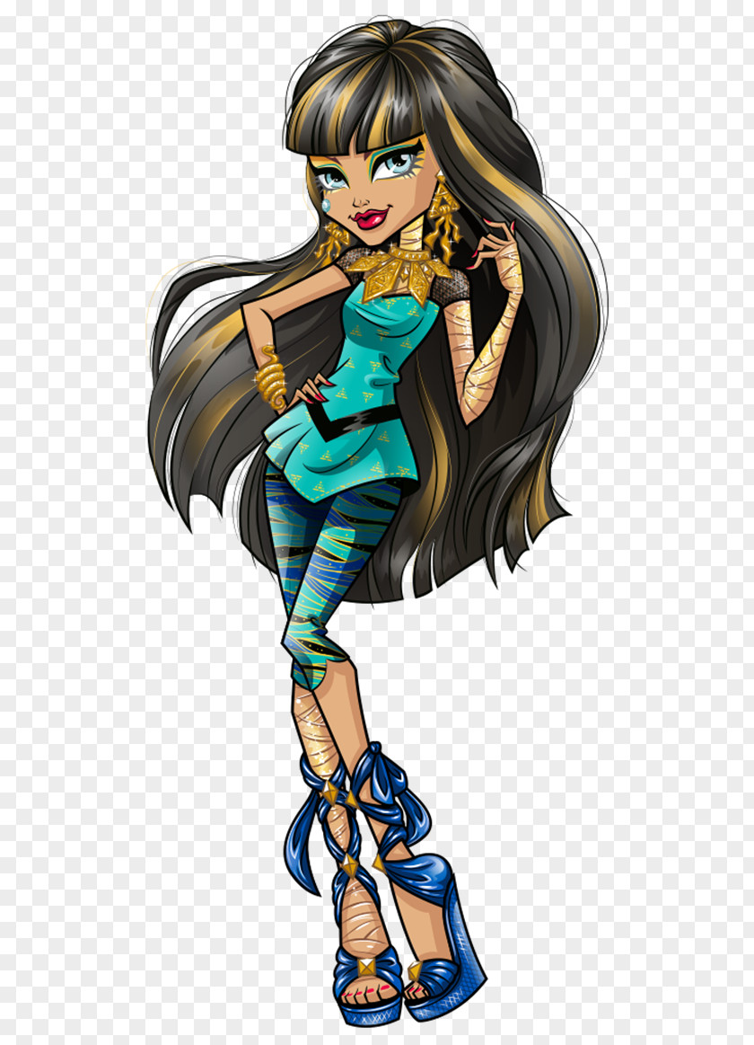 Doll Frankie Stein Monster High Cleo De Nile PNG