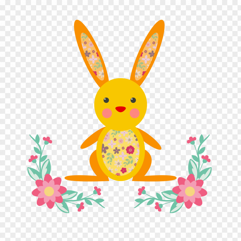 Easter Cute Rabbit Bunny European Egg PNG