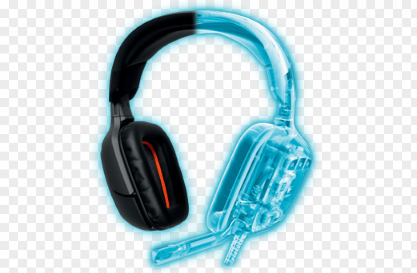 Headphones Microphone Headset Logitech G35 PNG