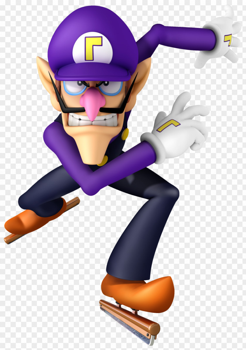 Luigi Mario & Sonic At The Olympic Winter Games Waluigi Series Video Game PNG