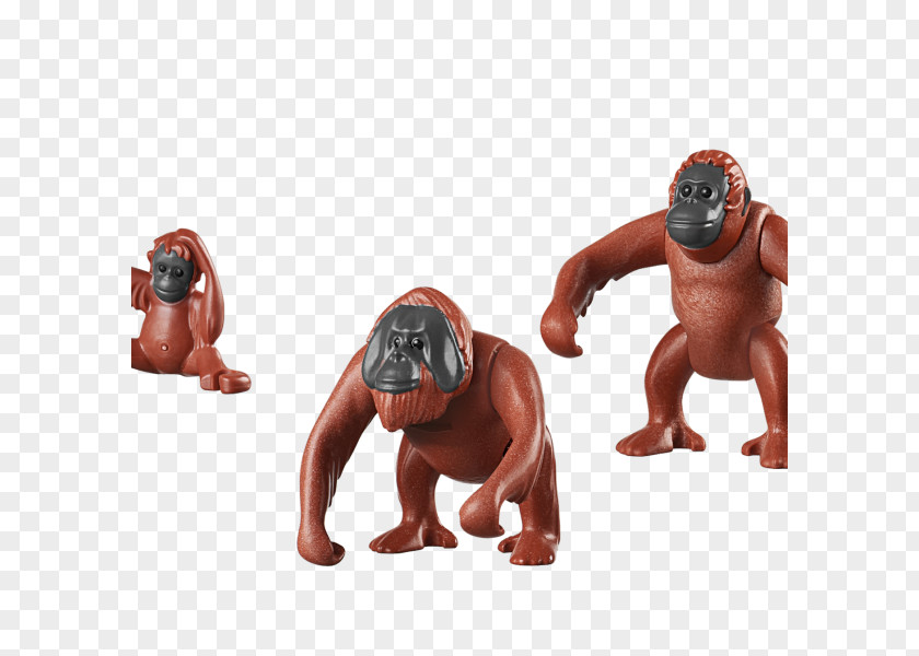 Orangutan Baby Orangutans Great Apes Playmobil Toy PNG