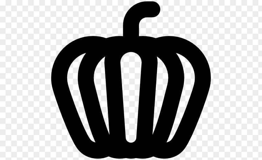 Pumpkin Food Brand White Line Logo Clip Art PNG