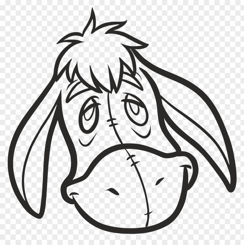 Cuties Pooh Eeyore Winnie-the-Pooh Piglet Drawing Cartoon PNG