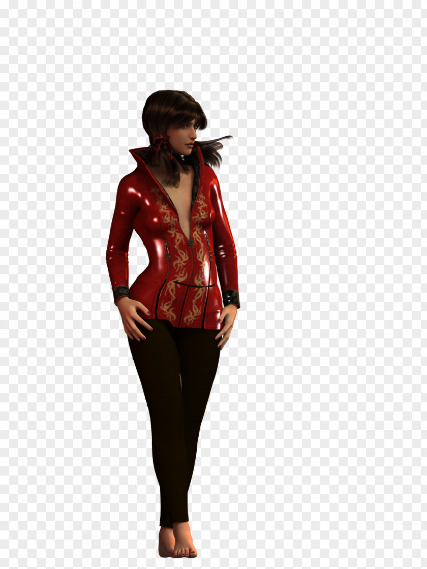Fiery Concert Maroon Costume PNG