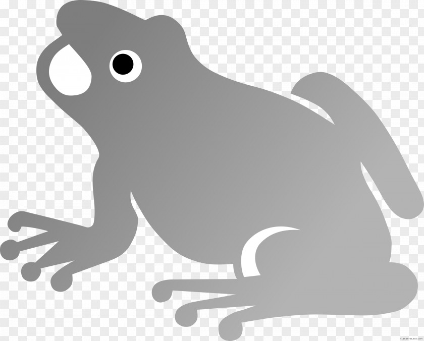 FROG Silhouette Frog Clip Art PNG