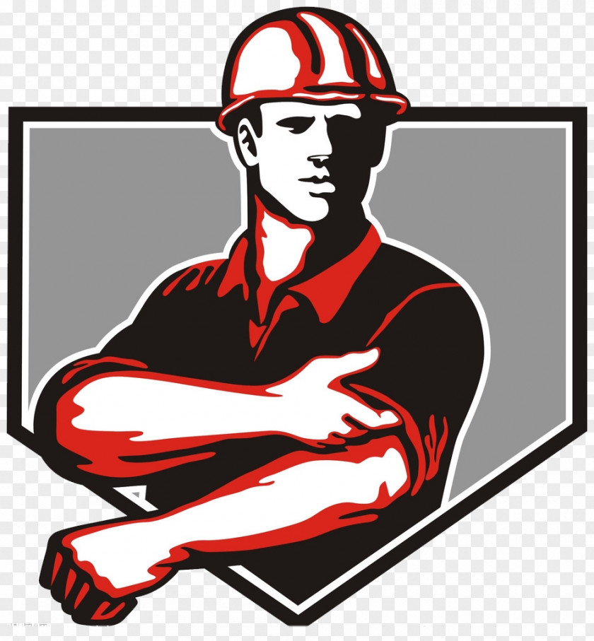 Installers Flag Icon Material Construction Worker Architectural Engineering Clip Art PNG