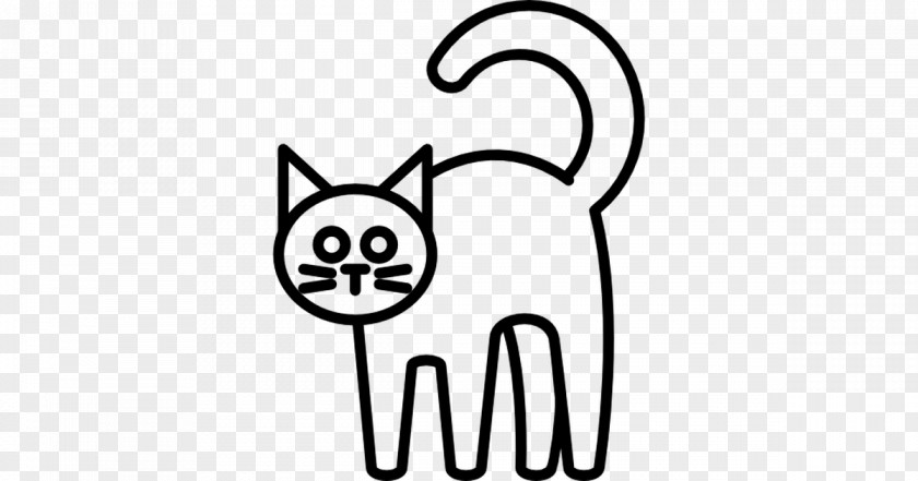 Cat Black And White Clip Art PNG