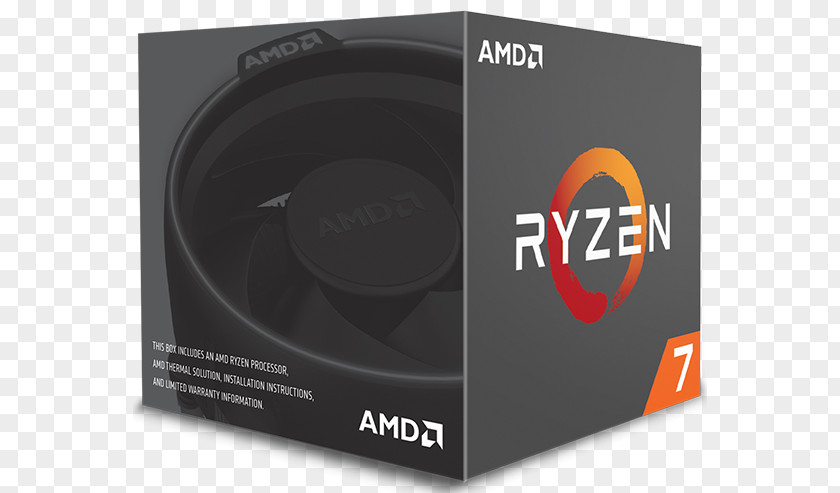 Intel Socket AM4 AMD Ryzen 5 1600 Central Processing Unit PNG