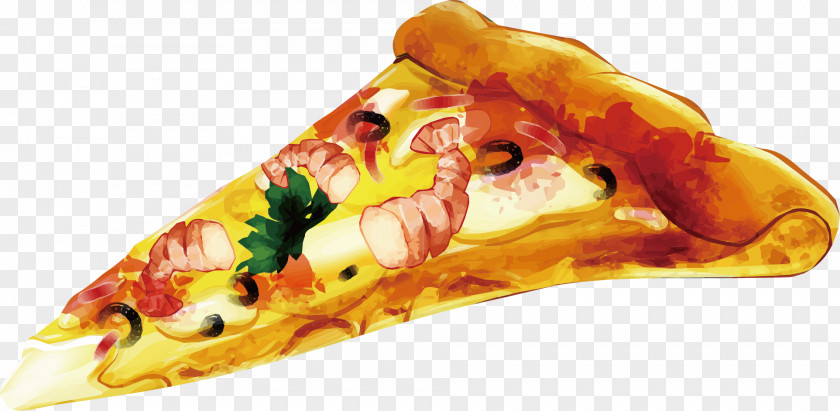 Prawn Pizza Vector Euclidean Food PNG