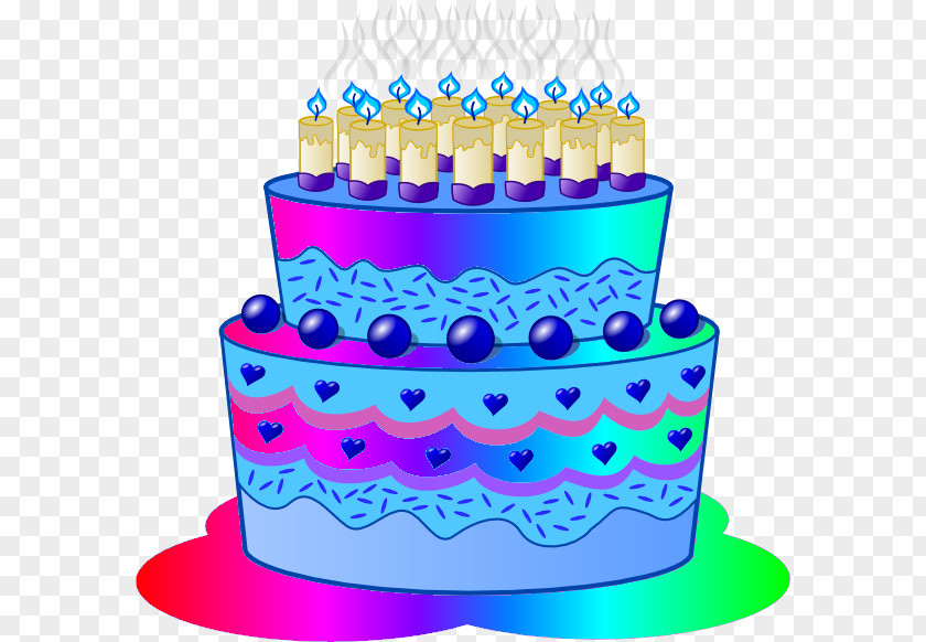 Picture Of Birthday Cakes Cake Cupcake Muffin Clip Art PNG