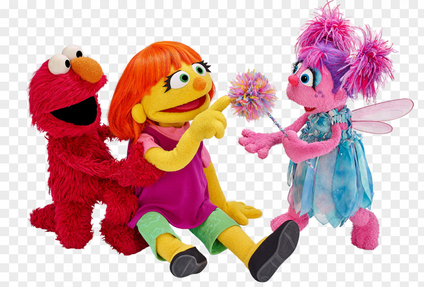 Sesame Flower Abby Cadabby Julia Elmo Zoe Place PNG