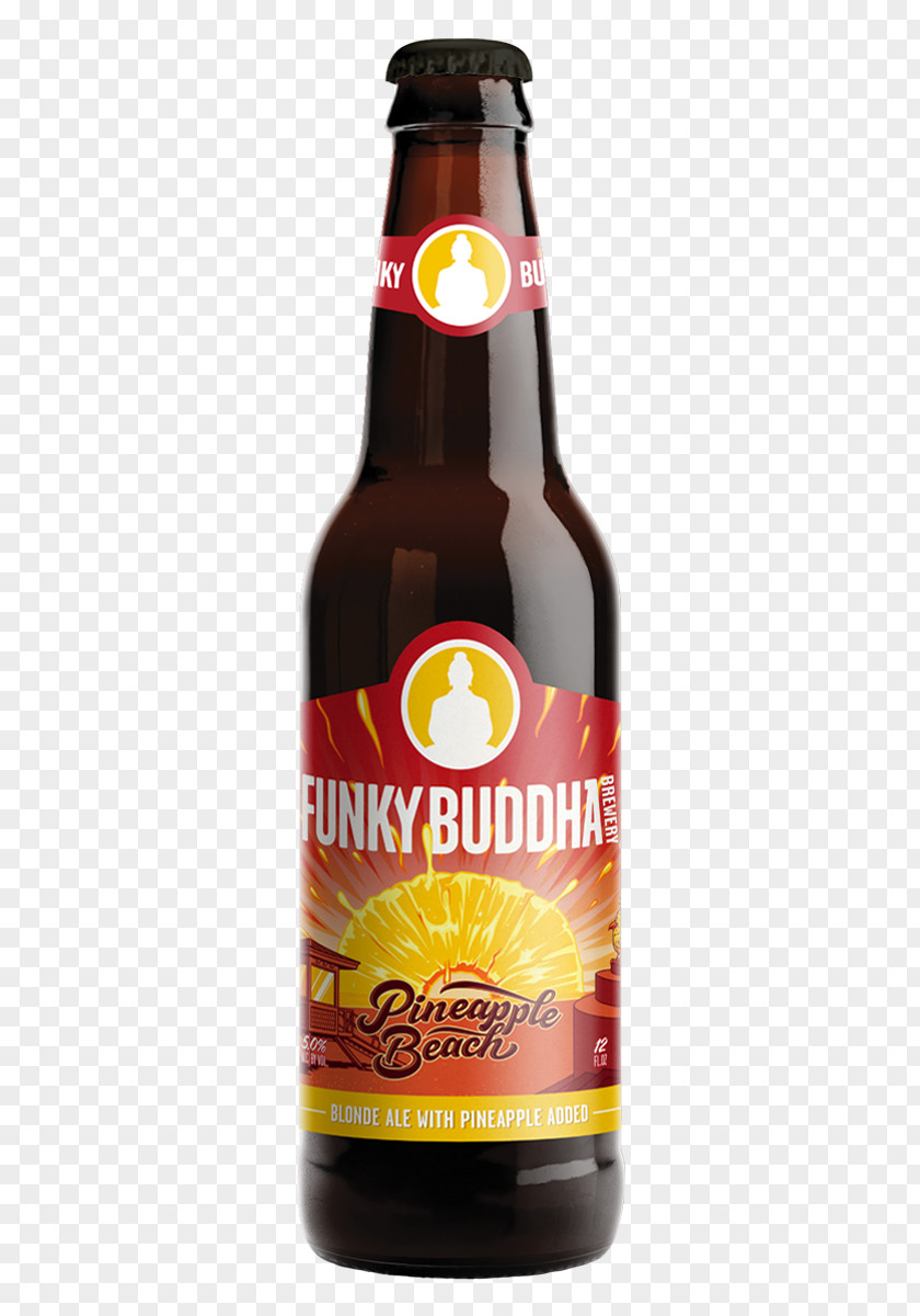 Pineapple Beach Beer Funky Buddha Brewery India Pale Ale PNG