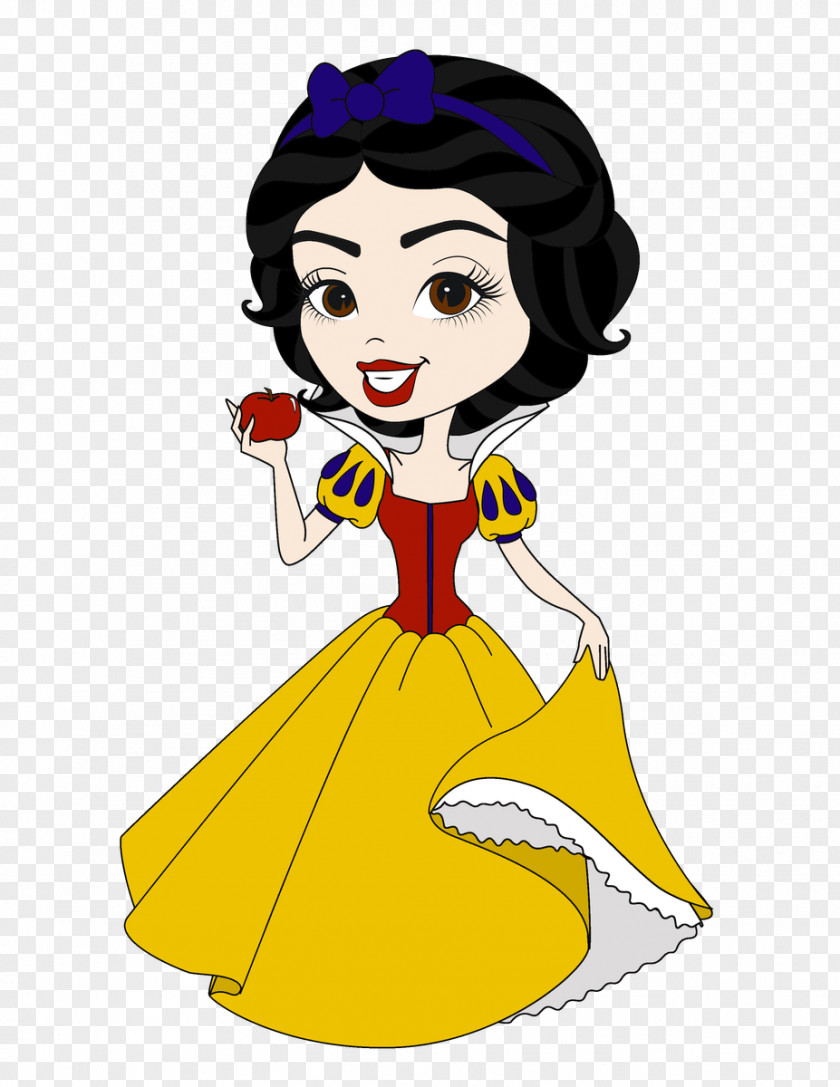 Snow White Party Honey Birthday PNG