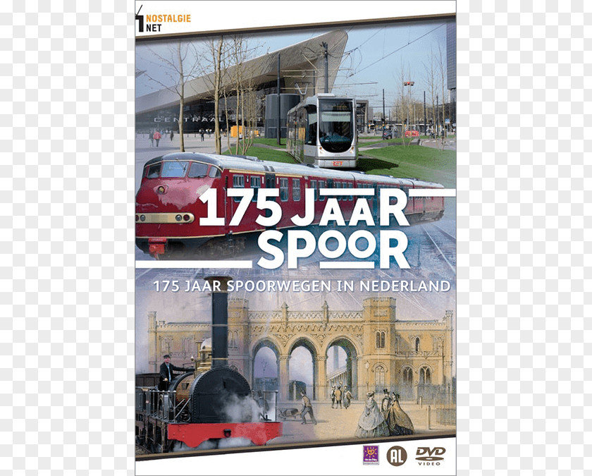 Dvd DVD History Of Rail Transport In The Netherlands Track Train Delft PNG