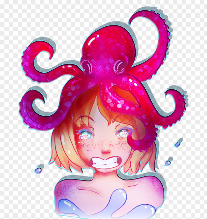 Spice Girls Octopus Cartoon Legendary Creature PNG