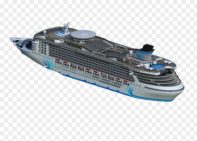 Cruise Ship Yacht Poseidon Motor PNG