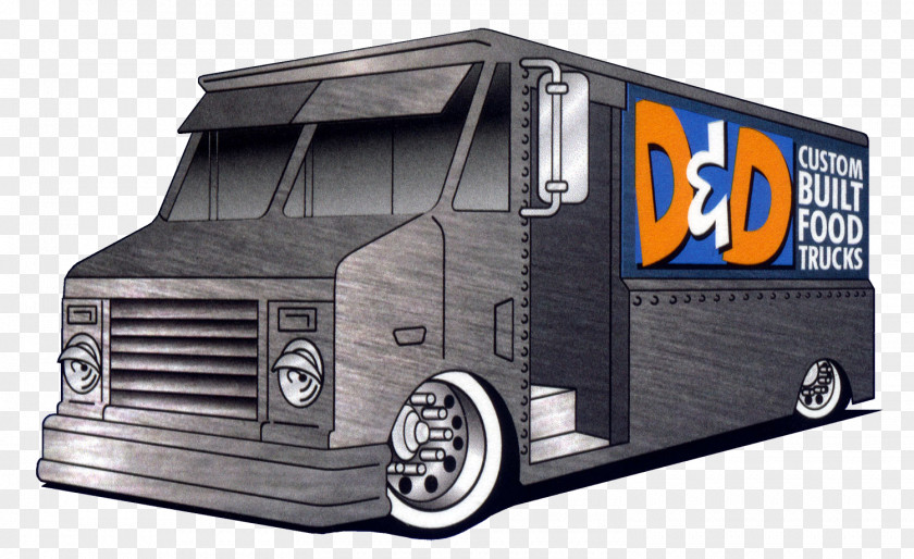 FoodTruck Car Commercial Vehicle D & Custom Built Food Trucks LLC Van PNG