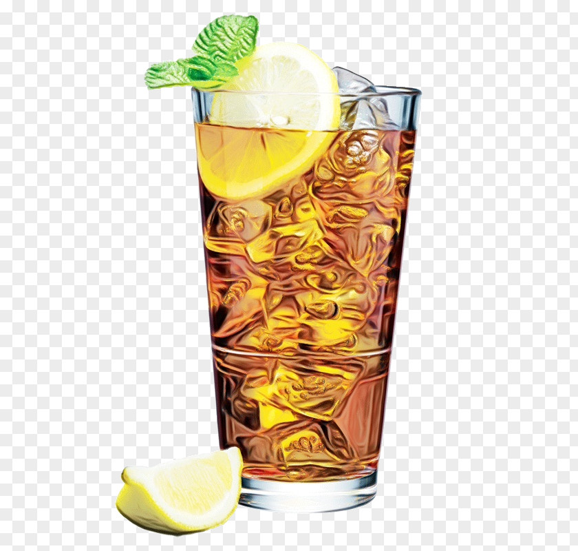 Rum And Coke Long Island Iced Tea Harvey Wallbanger Cocktail Garnish Mai Tai PNG