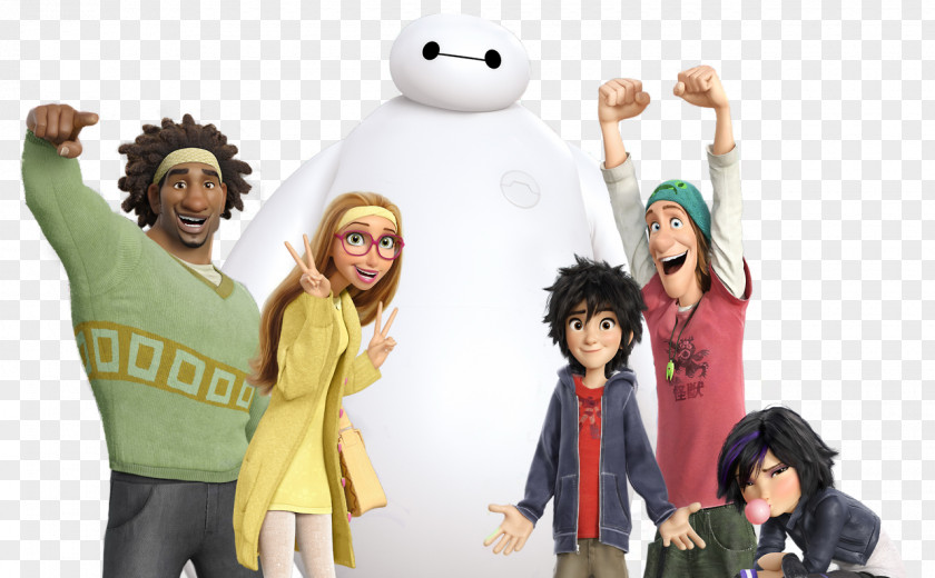 Hiro Hamada Tadashi Baymax GoGo Tomago Honey Lemon PNG