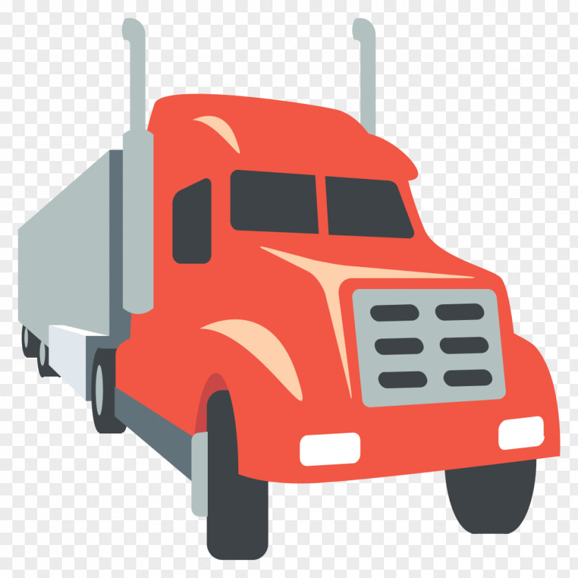 Lorry Emoji Car Tow Truck Ford F-Series PNG