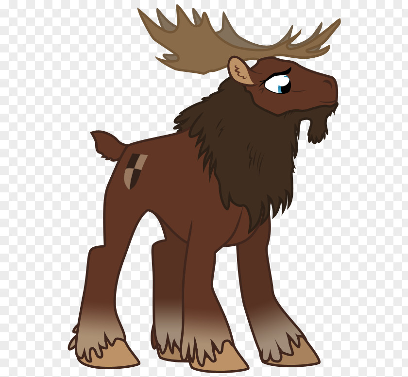 Moose Cartoon DeviantArt Rainbow Dash Reindeer Webcomic PNG