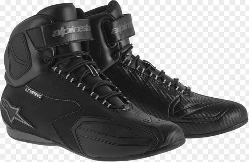 Motorcycle Boot Alpinestars Faster Waterproof Shoes PNG