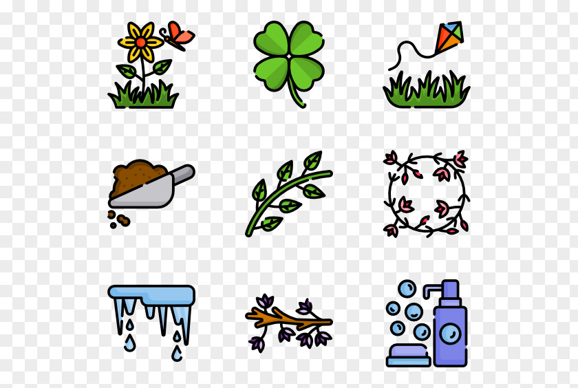 New Spring Leaf Cartoon Tree Clip Art PNG